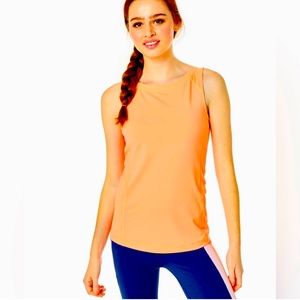 Lilly Pulitzer Renay Tank UPF 50 cantaloupe XS